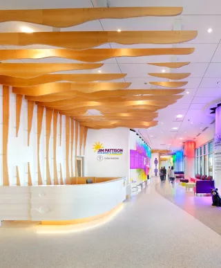 Jim Pattison Children's Hospital Lobby