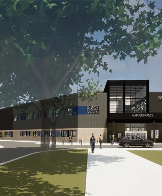 Weyburn General Hospital main enterance